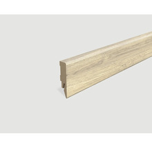Fußleiste mit Holzstruktur