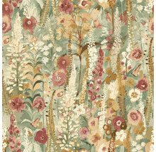 Papier peint à motifs floraux