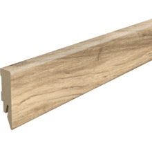 Sockelleiste foliert Nussbaum L663 2400 x 58 x 14 mm