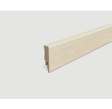 Plinthe plaxée chêne blanc L715 2400 x 58 x 14 mm