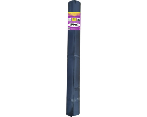 Membrane isolante pour chape LDPE 0,2 mm 25 m x 2 m opaque foncé rouleau = 50 m² Membrane isolante pour chape LDPE 0,2 mm 25 m x 2 m opaque foncé rouleau = 50 m²