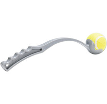 Lanceur de balles pour chiens avec balle de tennis