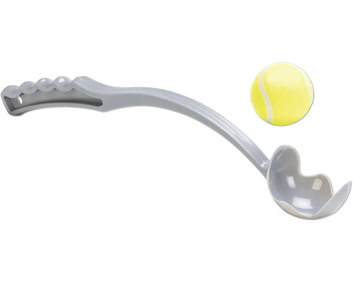 Lanceur de balles avec balle de tennis pour chiens