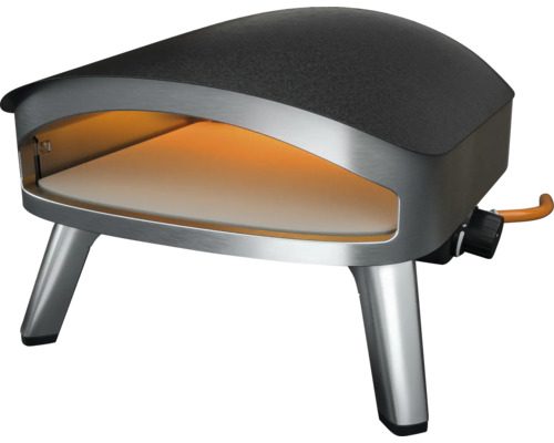 Four à pizza avec plaque en pierre et raccordement au gaz