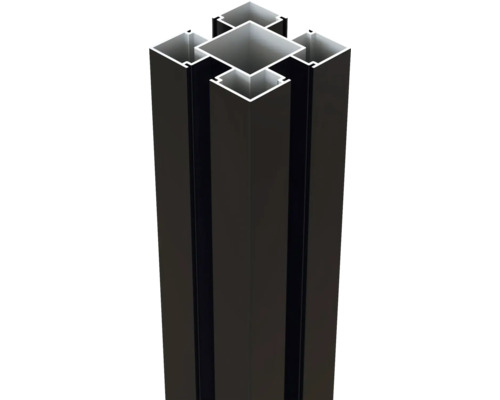 Profilé de tube carré en aluminium