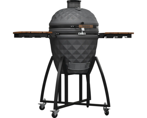 Barbecue en céramique Tenneker® Comet TC-4 y compris thermomètre de couvercle, tablette latérale et régulation de l'arrivée d'air