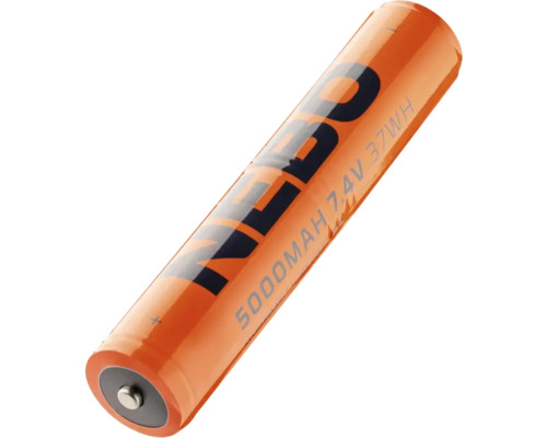 Batterie de rechange Nebo pour Einstein 1500 et Torchy 2K 3,7V 3,1Ah/3200mAh Pile rechargeable orange