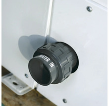 Wasserzulaufanschluss an einem Gerät