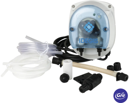 Pompe doseuse avec accessoires pour piscines