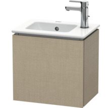 Meuble sous vasque DURAVIT L-Cube gauche lxhxp 42 x 40 cm x 29,4 cm couleur de façade lin beige mat LC6272L7575