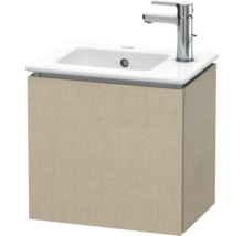 Meuble sous vasque DURAVIT L-Cube droite lxhxp 42 x 40 cm x 29,4 cm couleur de façade lin beige mat LC6272R7575