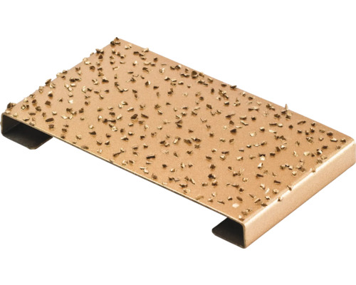 Plateau de ponçage cale à poncer carbure, 100x60 mm, grain 60, non perforé,1 pièce