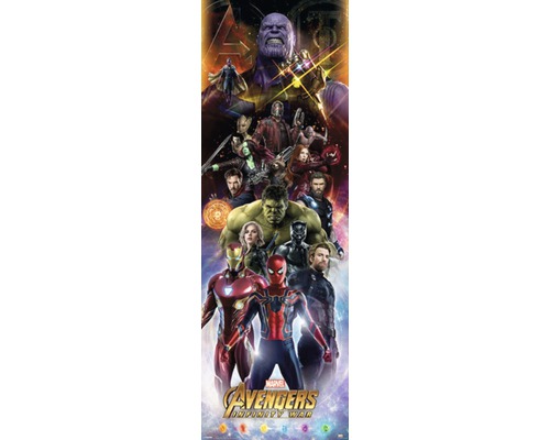 Panneau décoratif Infinity War 52x156 cm