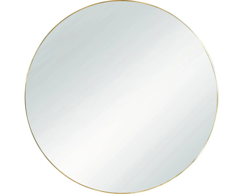Miroir rond avec cadre
