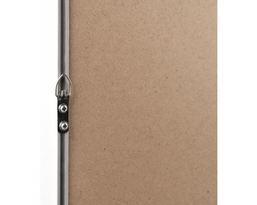 Arrière d''un cadre photo avec crochet de suspension