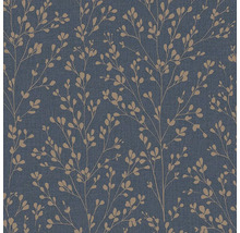 Papier peint à motif de feuilles