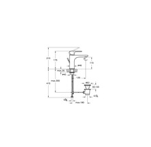 VitrA Waschtischarmatur ROOT ROUND chrom A42723EXP