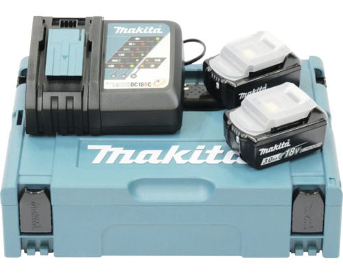 Makita Akku-Set mit Ladegerät und Aufbewahrungskoffer