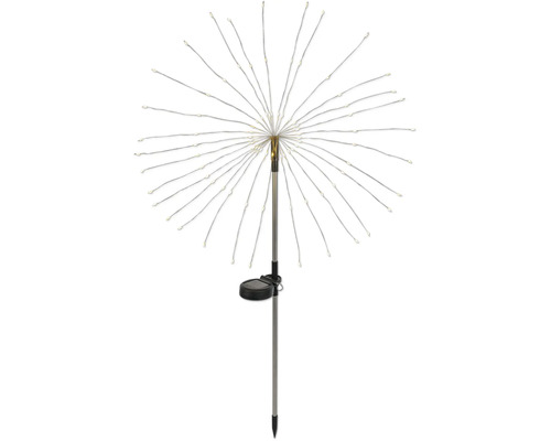 Solar-Gartenstecker mit LED-Lichterketten in Sternform