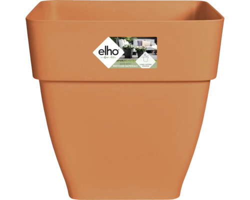 Blumentopf Elho Vibia Kunststoff 36 x 36,4 x 35,6 cm eckig braun