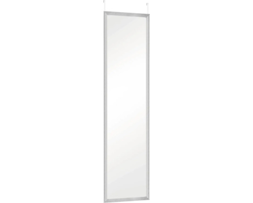 Miroir rectangulaire avec cadre pour montage sur porte