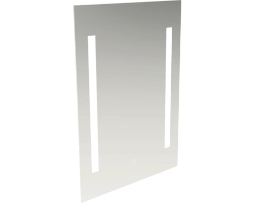 Miroir rectangulaire avec éclairage LED