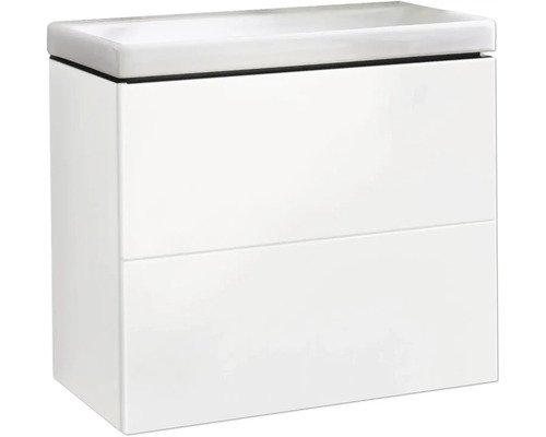 Meuble sous-lavabo avec deux tiroirs