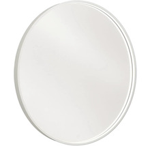 Miroir de salle de bains Badmobill Craft Linus Ø 700 mm IP 44 blanc avec capteur