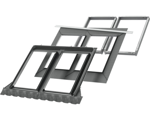 Dachfenster mit Eindeckrahmen zur Montage