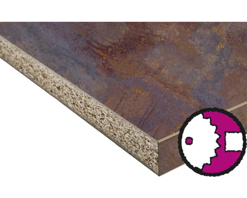 Panneau décoratif avec noyau en bois