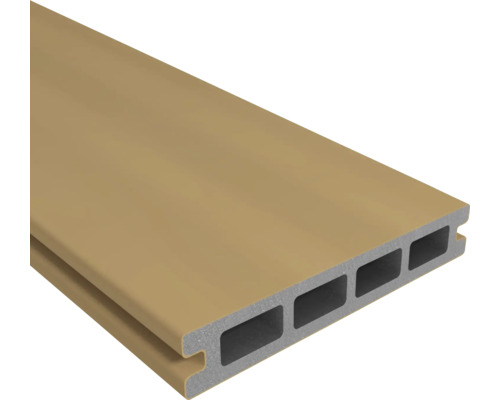 Lame de terrasse Konsta en bois composite Nativo Eco chêne marron clair 22,5 x 140 x 3000 mm Lame de terrasse Konsta en bois composite Nativo Eco chêne marron clair 22,5 x 140 x 3000 mm