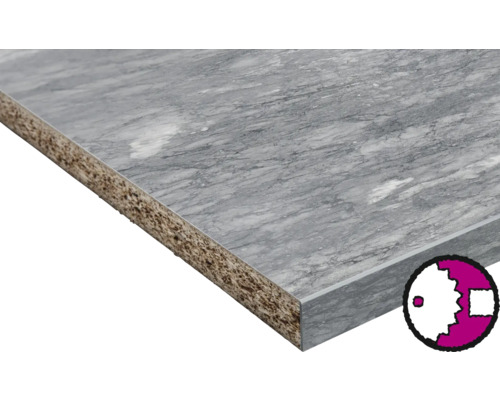 Plan de travail aspect marbre