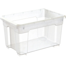 Boîte de rangement en plastique
