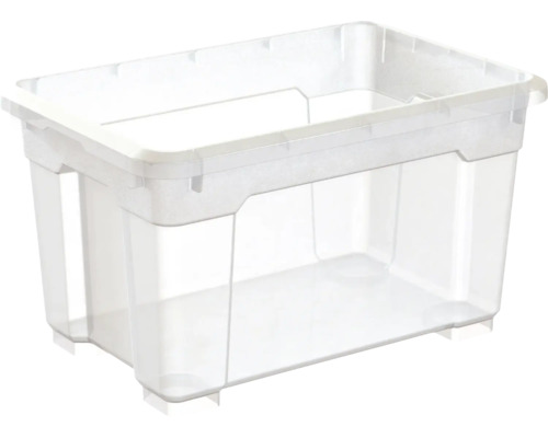 Boîte de rangement en plastique