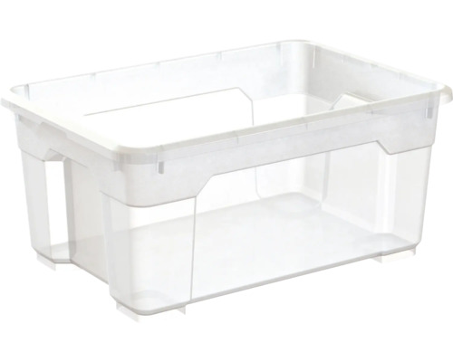 Transparente Aufbewahrungsbox aus Kunststoff