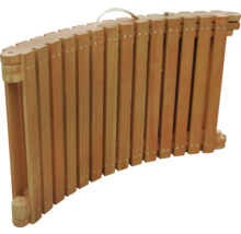 Caillebotis de douche en bois plié pour sanitaires