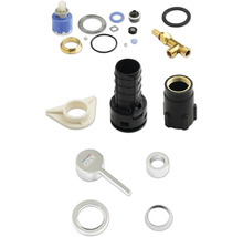 Ersatzteile für Wasserhahn, inklusive Kartusche, Dichtungen und Griff