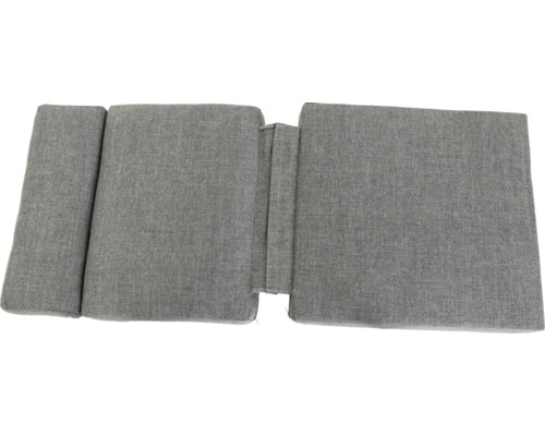 Coussin d''assise gris pour mobilier de jardin