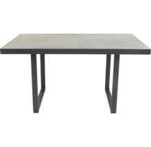 Table carrée avec plateau et quatre pieds de table