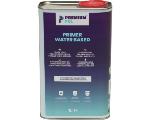 Premium Fol Primer, wasserbasiert, 1 Liter Dose für poröse Untergründe
