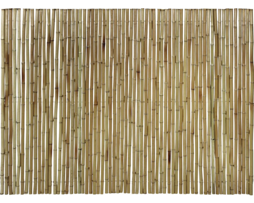 Bambusmatte als Sichtschutz für den Garten