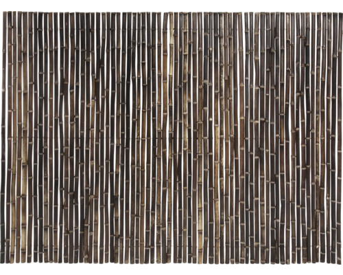 Tapis de bambou comme écran d''intimité pour le jardin