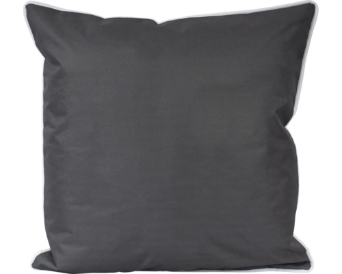 Quadratisches Kissen mit umlaufender Paspel