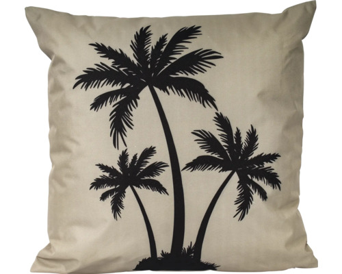 Kissen mit Palmenmotiv