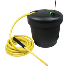 Aspirateur de boues de bassin avec tuyau et tube d''aspiration