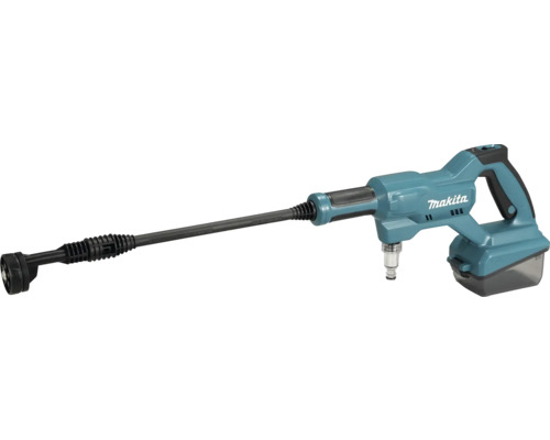 Logo Makita sur un nettoyeur haute pression sans fil avec lance