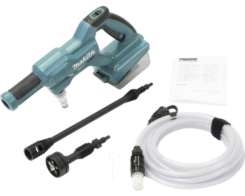 Nettoyeur pression sans fil Makita DHW180Z, sans batterie ni chargeur, avec accessoires Nettoyeur pression sans fil Makita DHW180Z, sans batterie ni chargeur, avec accessoires
