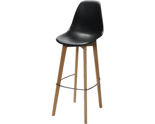 Barhocker Veba Keeve 119 x 47 x 53 cm Holz schwarz