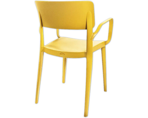 Armlehnstuhl aus Kunststoff