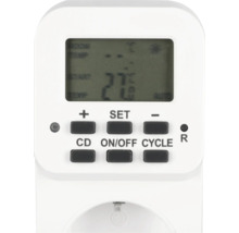 Horloge programmable avec affichage numérique et différents boutons de réglage